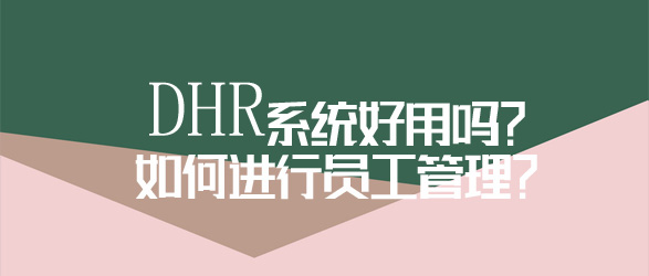 DHR系统好用