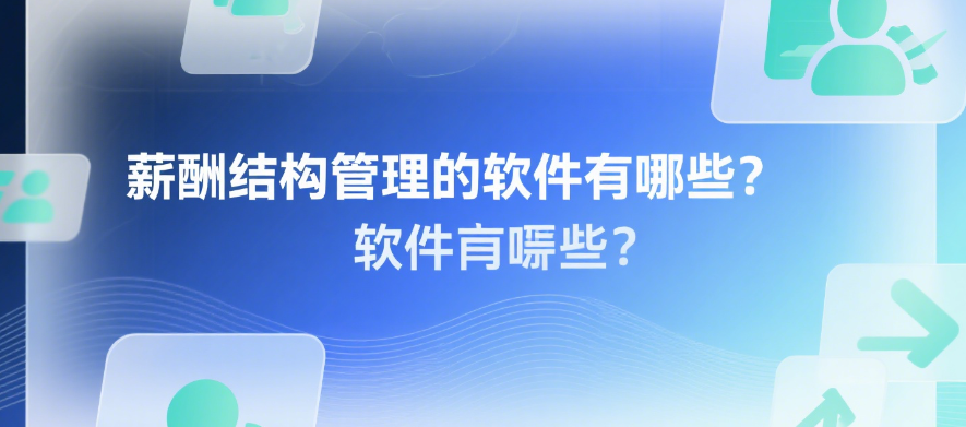 薪酬结构管理的软件有哪些