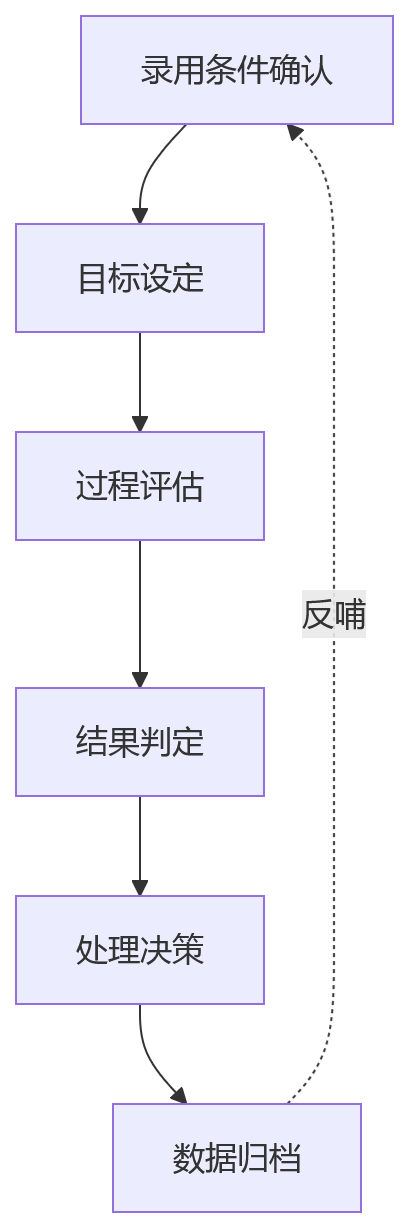流程图 - 试用期绩效管理核心问题清单:合规底线、系统配置与落地路径